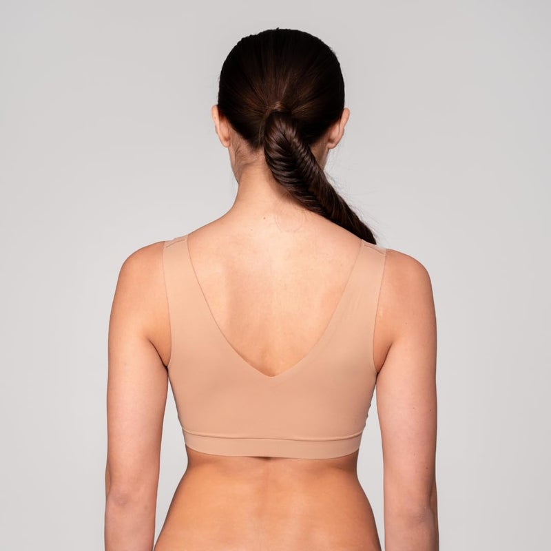 Floatley Cozy Bra Comfort Wirefree Full Coverage Seamless Bra with Embedded Pad for Women Size M - Image 3