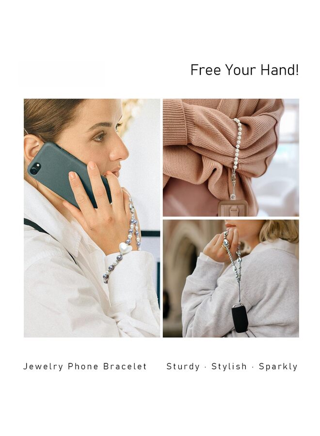 Phone Charm Wrist Strap with Tether Tab, Detachable Anti-Theft, Charms Strap - Image 5