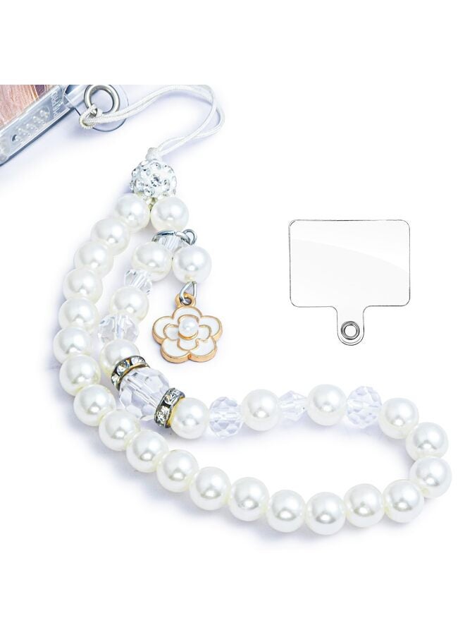 Phone Charm Wrist Strap with Tether Tab, Detachable Anti-Theft, Charms Strap - Image 1