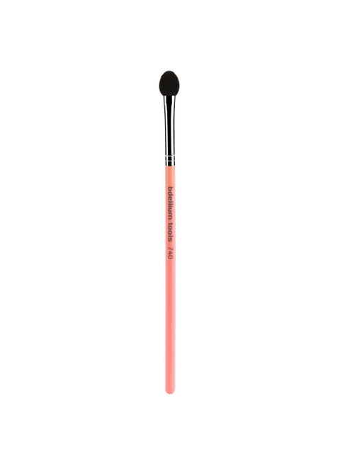 Bdellium Tools Professional Makeup Brush - Pink Bambu Series 740 Sponge Applicator - With Soft Rubycell Foam, For Eyeshadow Application (Pink, 1pc)
