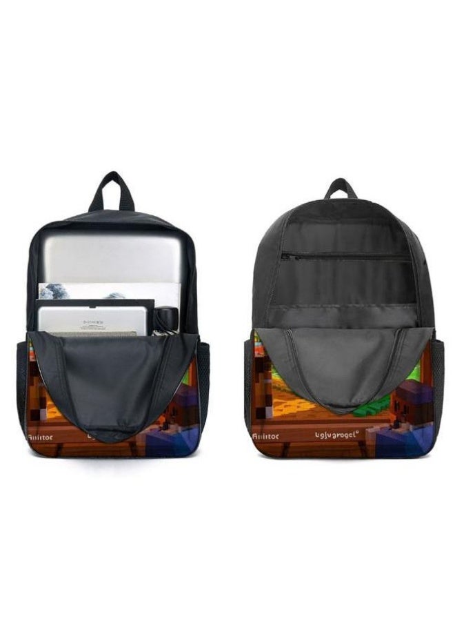 The latest universal cartoon new three-piece schoolbag (for students, teenagers, children) - 641  - Image 4