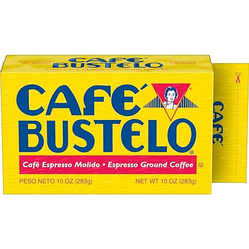 Cafe Bustelo Café Bustelo Espresso Dark Roast Ground Coffee Brick, 10 Ounces - Image 1
