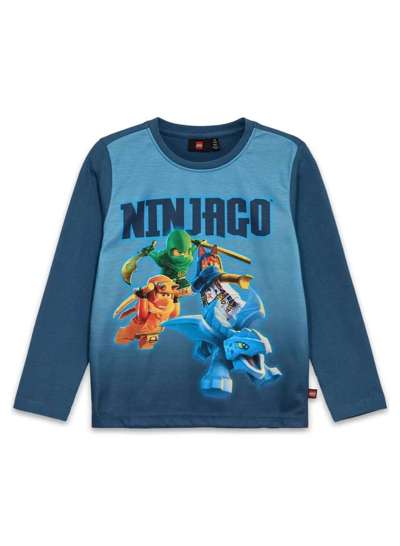 ليغو ليغو - تي شيرت بأكمام طويلة