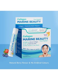 Swedish Nutra Swedish Nutra  Marine Beauty Collagen  Shots.  - Image 2