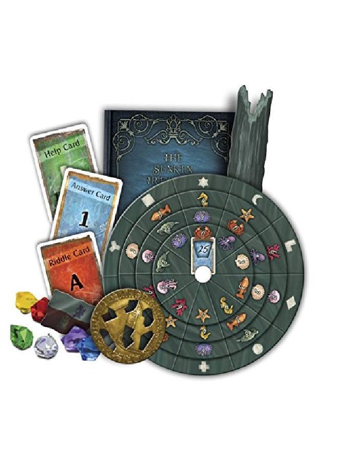 Thames & Kosmos - Exit The Sunken Treasure ; Exit The Game A Kosmos Game ; Familyfriendly Cardbased Athome Escape Room Experience For 1 To 4 Players Ages 10+ - Image 1
