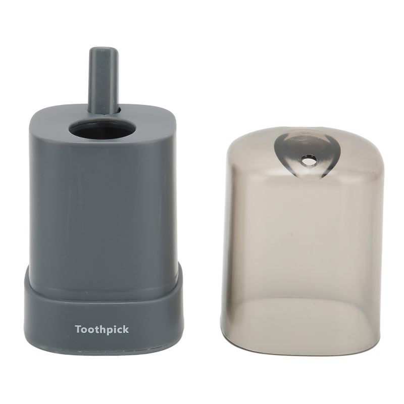 Toothpick Holder Thickening Automatic Toothpick Dispenser for Kitchen RestaurantBlack - Image 2