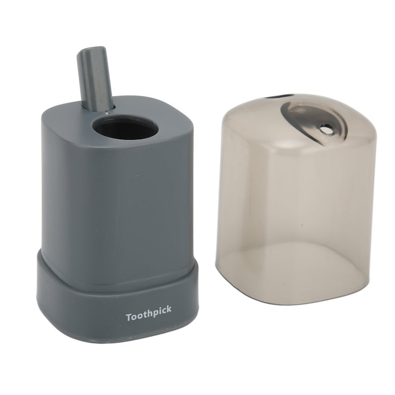 Toothpick Holder Thickening Automatic Toothpick Dispenser for Kitchen RestaurantBlack - Image 1