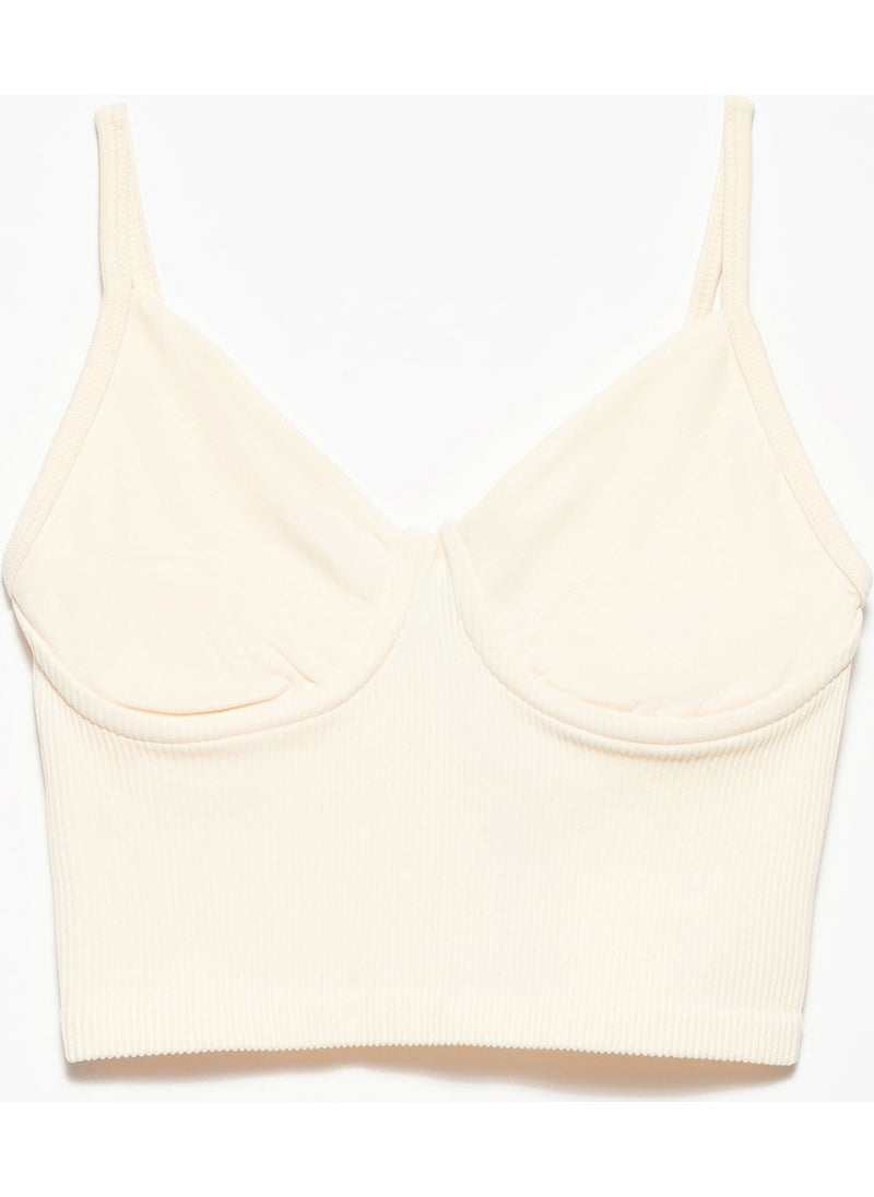 Dilvin 3647 Top-Natural with Breast Cup  - Image 1