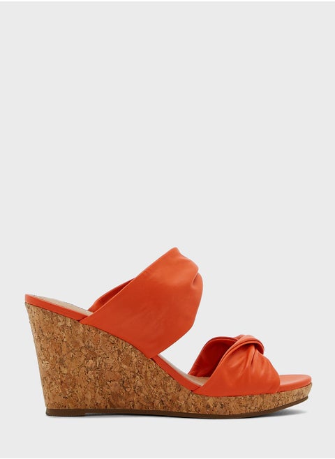 Key Wedge Sandals
