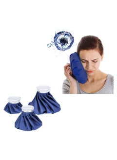 LIMOS Reusable Hot and Cold Therapy Ice Bags for Injuries and Pain Relief - Pack of 3  - Image 1