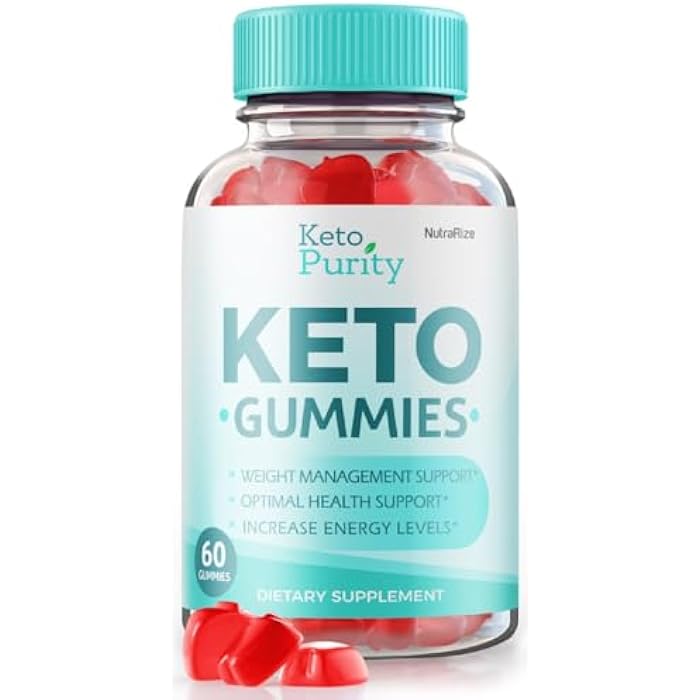 NutraRize Keto Purity Gummies - for Advanced Weight Loss, Maximum Strength Dietary Supplement, KetoPurity Gomitas Reviews (60 Gummies) - Image 1