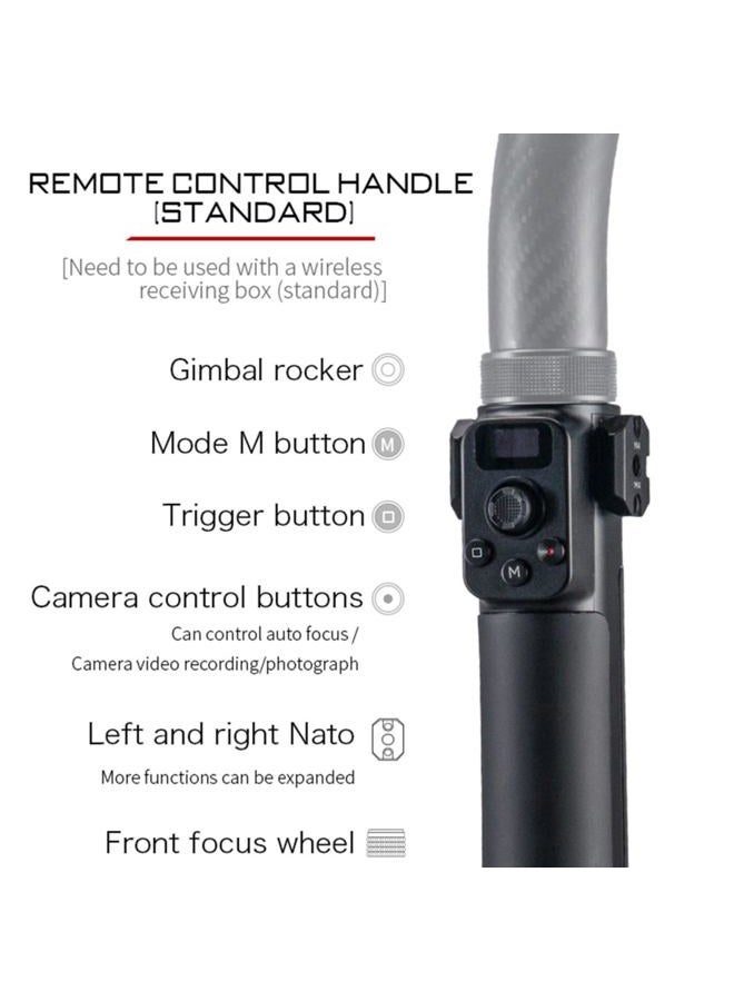 Tilta Advanced Ring Grip Compatible with RS 2/RS 3 Pro Gimbal-Black TGA-ARG - Image 3