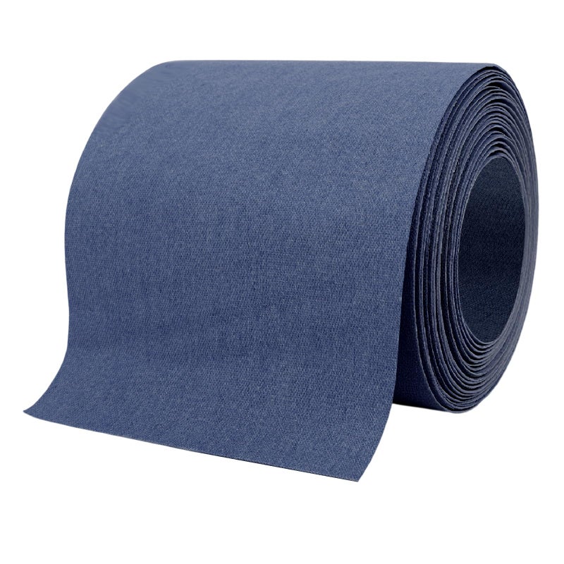LCEAI Denim Patches for Inside Jeans - Iron On Patches for Jeans - Jeans Patch for Repairing Pant Holes and Covering Imperfections, Large Size, 4 in. x 60 in.Indigo Blue - Image 1