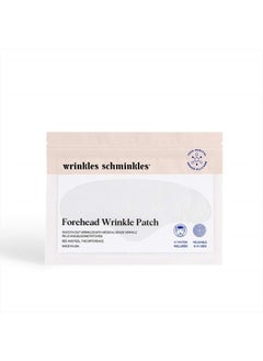 WRINKLES SCHMINKLES Forehead Wrinkle Patches, 1-Pack, Reusable Hypoallergenic Silicone Smoothing Pads for Reducing Frown Lines & Face Lift Overnight  - Image 1