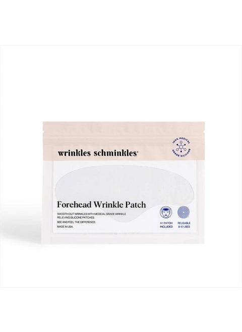 Forehead Wrinkle Patches, 1-Pack, Reusable Hypoallergenic Silicone Smoothing Pads for Reducing Frown Lines & Face Lift Overnight