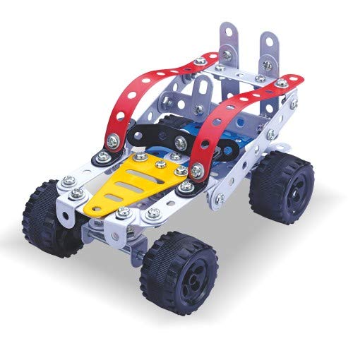 MECHANIX Racing Cars Series, 155 Pieces in The Game, Can Make 15 Different Racing Cars Models, Made in India Game, for 7+ Years of Kids, Multicolor - Image 2