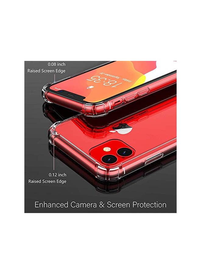 Zaboon Iphone 11 Case Ultra Thin Hd Clear Slim Soft Tpu Protective Case Hard Pc Back Soft Tpu Frame Shock Absorption Anti Scratch Cover Cases For Iphone 11 6.1 Inch - Image 2