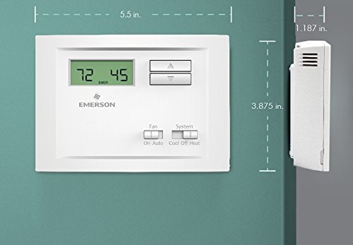 Emerson ترموستات إميرسون NP110 غير قابل للبرمجة من مرحلة واحدة - Image 3