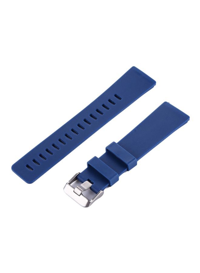 NIBEMINENT Replacement Band For Fitbit Versa Dark Blue - Image 3