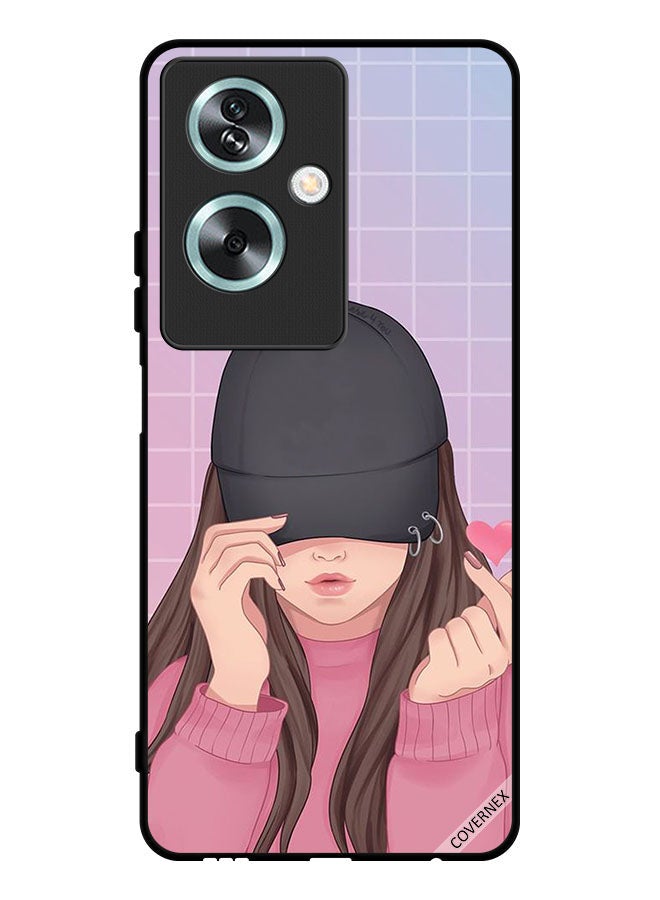 Covernex غطاء حماية لهاتف أوبو A79 - غطاء حب الفتاة الملتقطة - Image 1