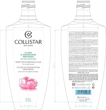 Collistar Unisex Deep Moisturizing Fluid based Body Lotion 400 ml - Image 3