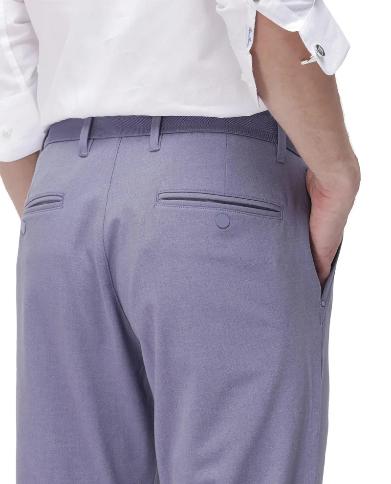 Rare Rabbit Men's Bi - Stretch Essential Trousers