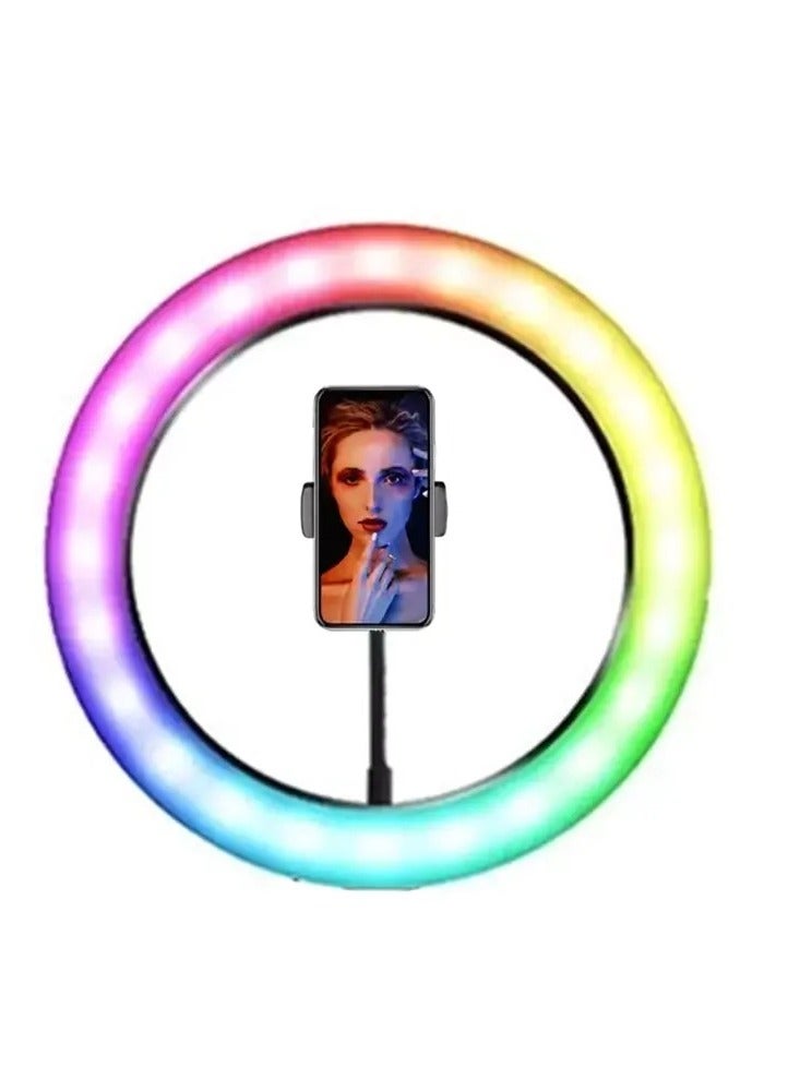 باس تيك إضاءة حلقية LED RGB للتصوير الفوتوغرافي ثلاثية الأبعاد - 36 - Image 3