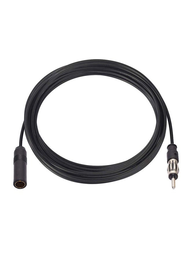 BINGFU Car FM AM Radio Antenna Extension Cable 20 feet Cord DIN Plug Connector Coaxial Cable for Vehicle Truck Car Stereo Head Unit CD Media Receiver Player - Image 1