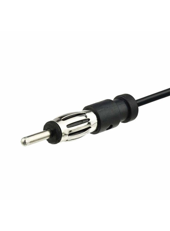 BINGFU Car FM AM Radio Antenna Extension Cable 20 feet Cord DIN Plug Connector Coaxial Cable for Vehicle Truck Car Stereo Head Unit CD Media Receiver Player - Image 4