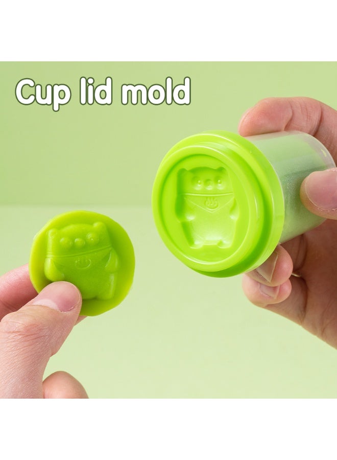 Deli EH709-6 Modeling Dough – 6 Assorted Colors, Soft & Easy to Mold, Bright Colors, Safe & Mixable for Kids - Image 2