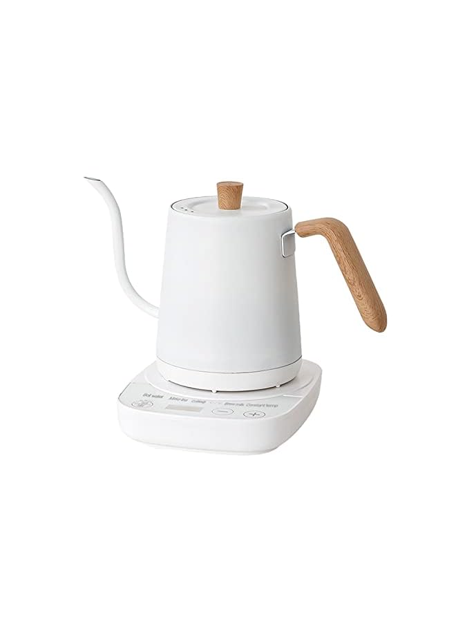LIMOS Gooseneck Kettle Pour Over Kettle for Coffee and Tea,Ultra Fast Boiling Hot Water Kettle with 5 Temperature Control Presets,304 Stainless Steel,800ML (White) - Image 2