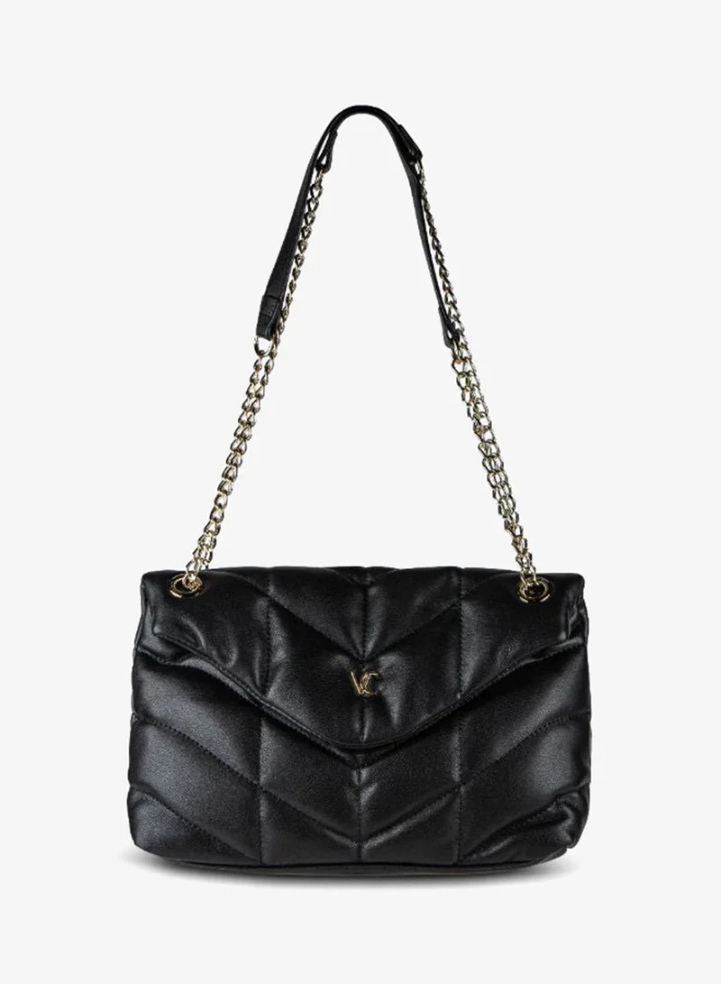 فينتشي حقيبة كتف مبطن للنساء مع سلسلة