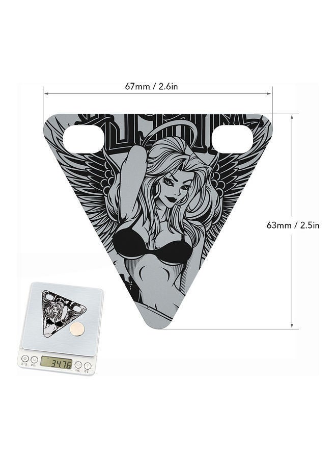 NIBEMINENT Pack of 3 Cycling Reflective Sign Bicycle Warning Triangle Reflector Night Magnetic Stickers for Running Riding Outdoor Sports 6.7x1x6.3cm - Image 4