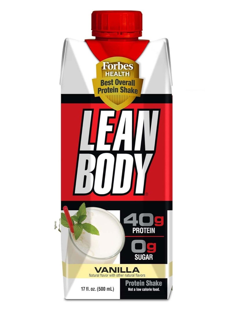 LABRADA Lean Body Protein Shake Ready to Drink Vanilla (500 ml) - Image 1