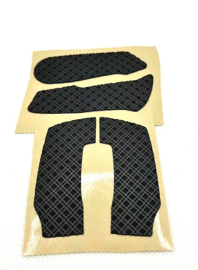 LZYDD شريط لاصق مضاد للانزلاق للفأرة LZYDD مع مقبض جانبي مصقول/معجون مضاد للتعرق لفأرة الألعاب ROCCAT Kone AIMO (شريط مضاد للانزلاق باللون الأسود) - Image 2