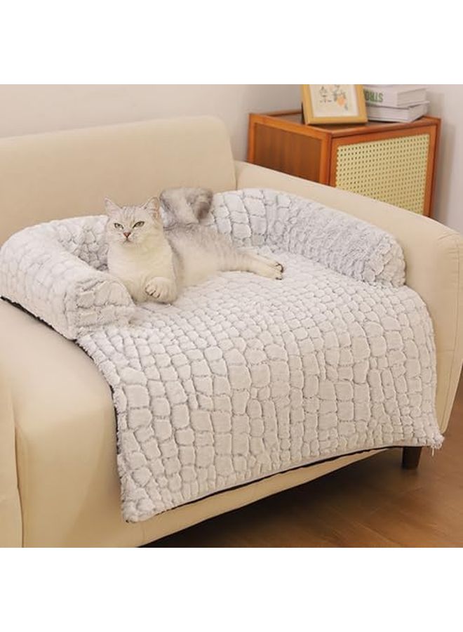 Large Dog Bed with Removable Non Slip Cover and Calming Raised Edge for Furniture Protection - Image 5