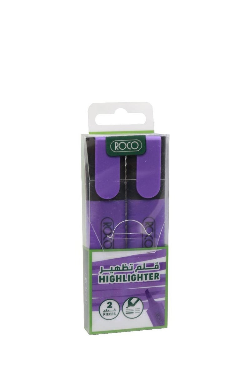 ROCO 120 Highlighter 1.2 - 5 mm Chisel Tip Violet - Image 1