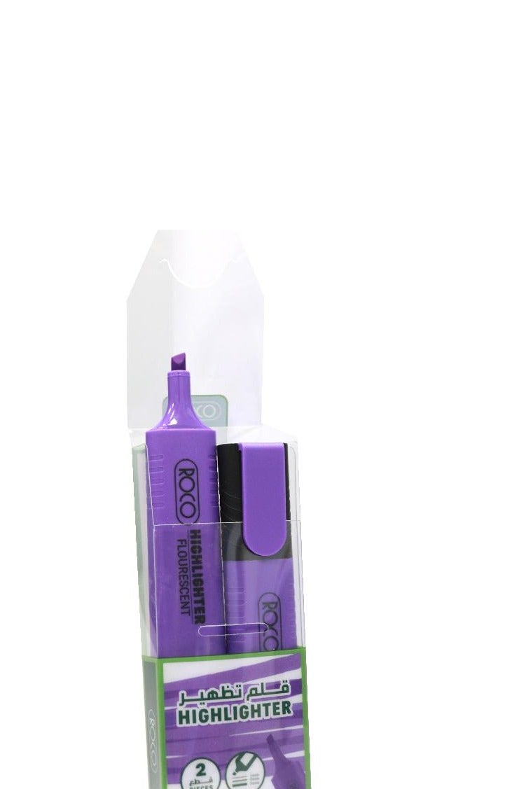 ROCO 120 Highlighter 1.2 - 5 mm Chisel Tip Violet - Image 2
