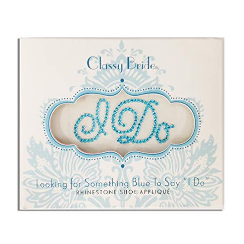 Classy Bride I Do Stickers for Bridal Shoes – Rhinestone Wedding Shoe Stickers for Wedding Day – Ideal Bachelorette Gift for Brides or Bride Gift - Image 3