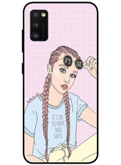 Protective Case Cover For Samsung Galaxy A41 Smart Series Printed Protective Case Cover for Samsung A41 It's Ok to Have Bad Days