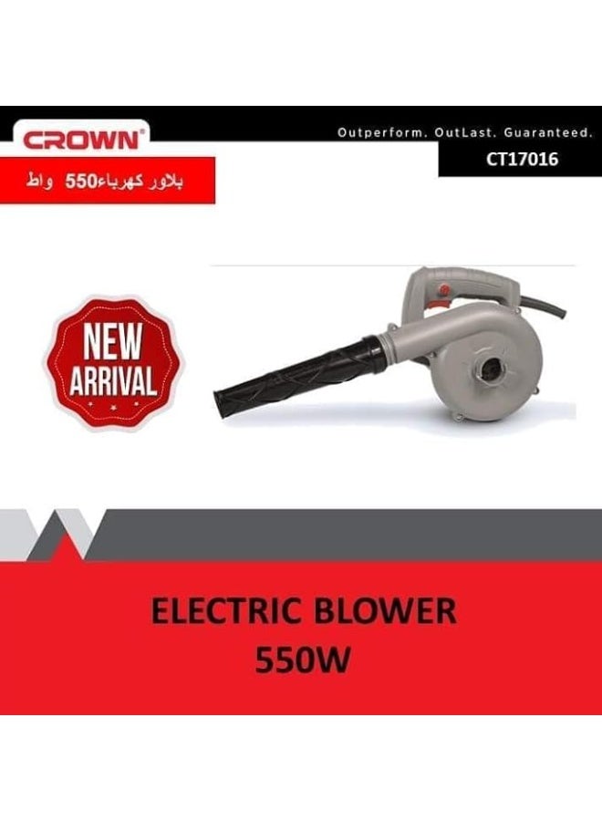 Crown 550W Electric Air Blower – Multi-Purpose Air Dust Blower - Image 2