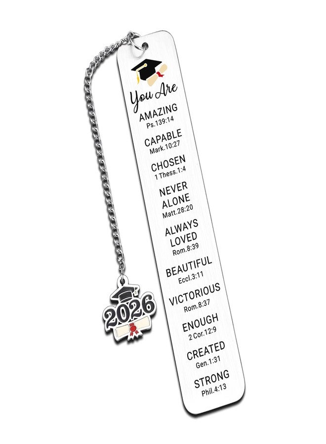 Aeonovs Graduation Gift for Her 2026 High School, 5th 8th Grade Graduation Gifts for Boys Girls, Class of 2026 Bookmark, Nursing Graduations Gift for Women, End of the School Year Gifts for Students Graduates - Image 1
