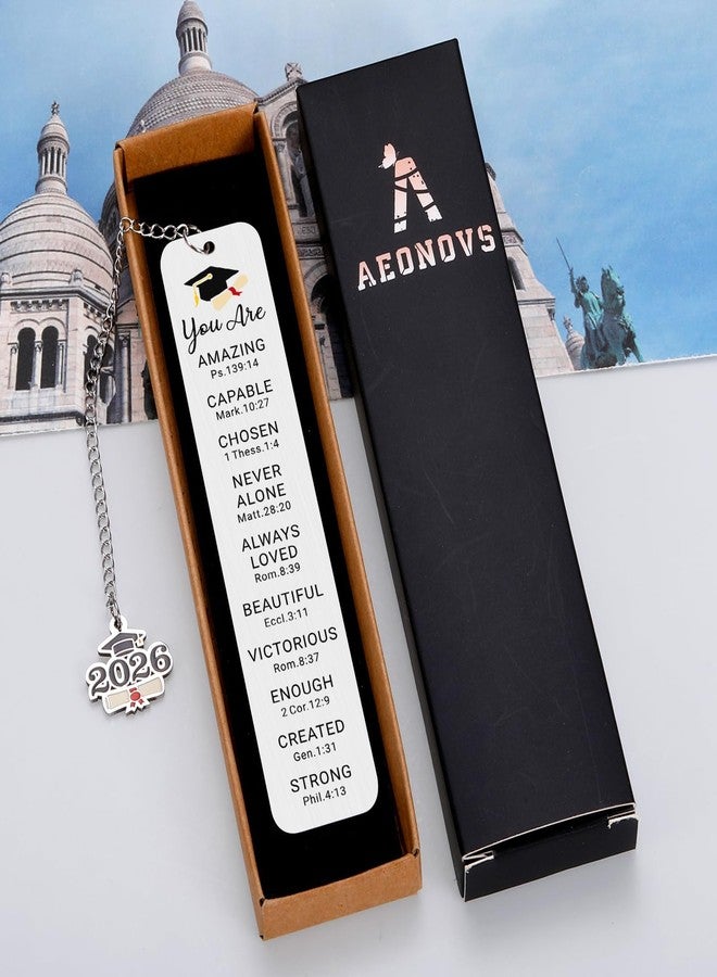 Aeonovs Graduation Gift for Her 2026 High School, 5th 8th Grade Graduation Gifts for Boys Girls, Class of 2026 Bookmark, Nursing Graduations Gift for Women, End of the School Year Gifts for Students Graduates - Image 5
