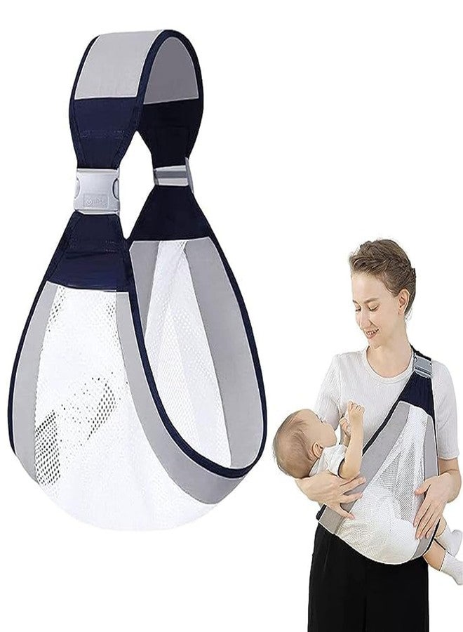 LANDVIEW Baby Sling Carrier for Newborn to Toddler (0-36 Months) | Breathable Mesh Adjustable One-Shoulder Lightweight & Hands-Free Infant Holder Ergonomic Carrying 0-36 Months Fabric Comfortable Portable Newborns Toddlers Wrap Up 15kg Capacity - Image 1