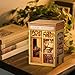 Cutefun Book Nook Kit DIY Miniature Dollhouse Kit 3D Creative Decorative Bookend 3D Wooden Puzzle for Adults Bookshelf Insert Library Decor with LED Light Cooking Bookstore - Image 4