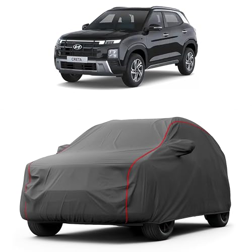 MADAFIYA Heavy-Duty Car Cover for Compatible with Hyundai Creta (2015 to 2025 All Models) Deluxe Car Protection Cover – Waterproof & UV-Resistant All-Season Exterior Protection - Image 1