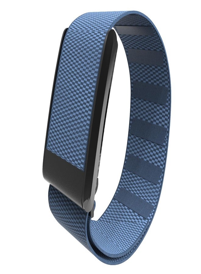 فيتسنت سوار معصم/حزام عضلة ذراع مرن من Fitcent Sport متوافق مع سوار WHOOP 4.0 (أزرق، 38 سم) - Image 2