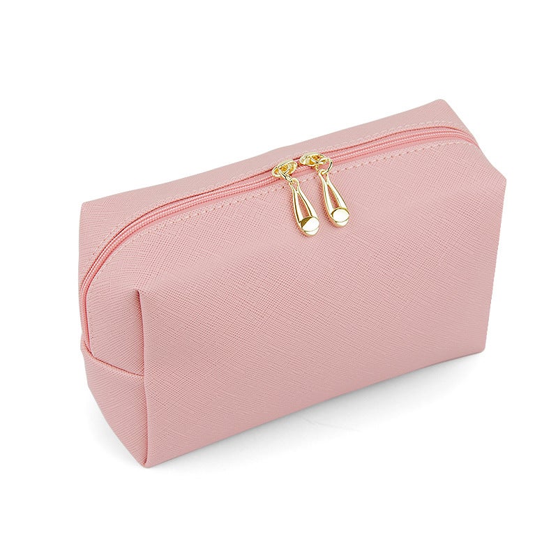 general Portable PU Waterproof Makeup Bag for Travel and Daily Use - Image 1