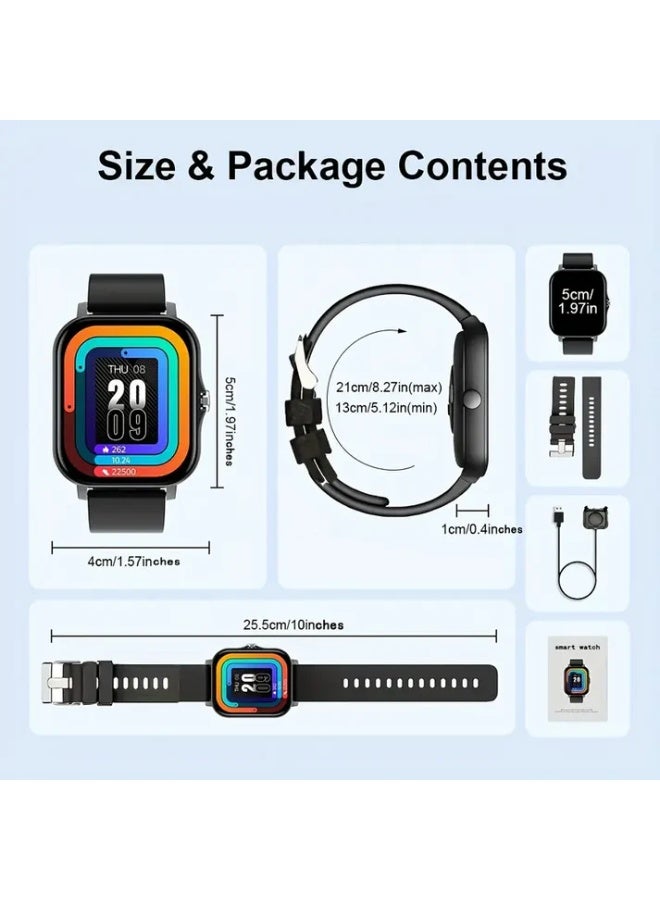 ساعة ذكية بشاشة لمس - Image 2