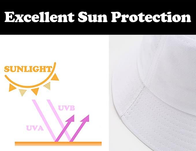 LPMOERA 3 Packs Unisex Athletic Bucket Hat Solid Colors Sun Hat with UV Protection for Outdoor Sports Packable Summer Hats - Image 4